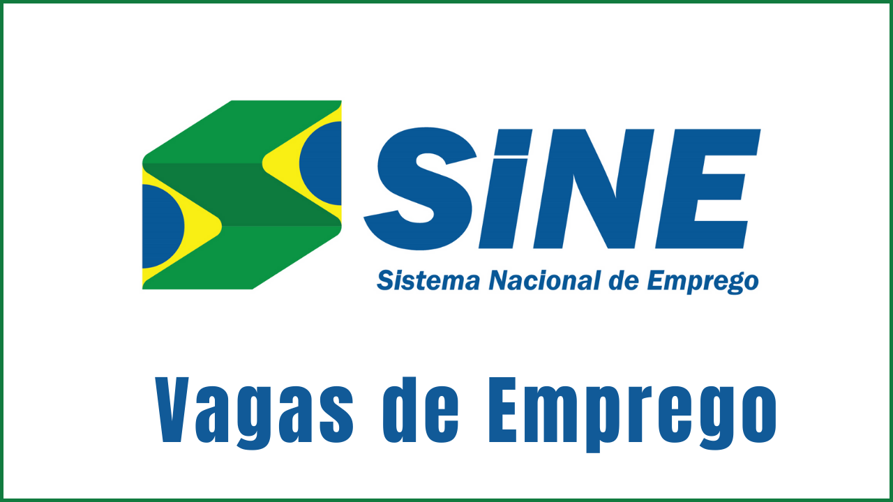 Vagas de Emprego no SINE