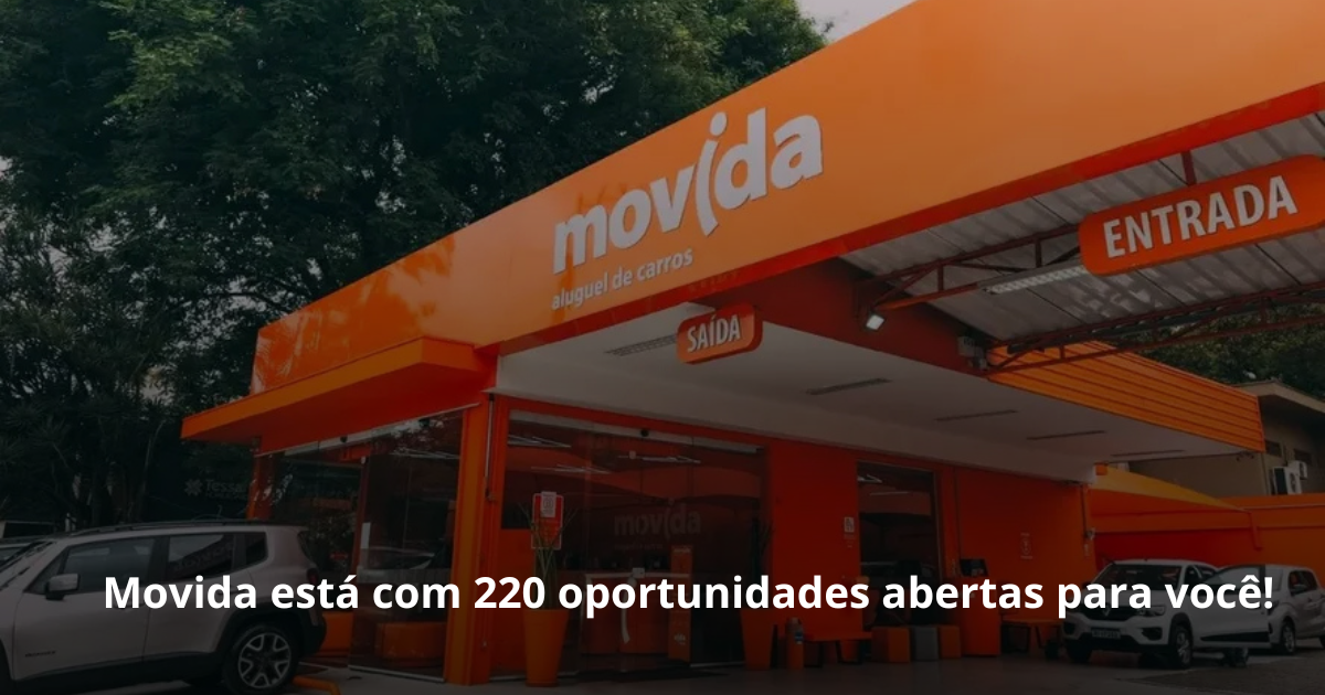 vagas disponíveis na Movida