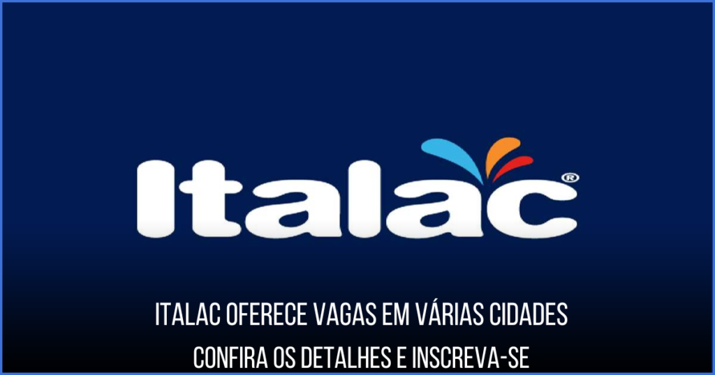 Oportunidades na Italac