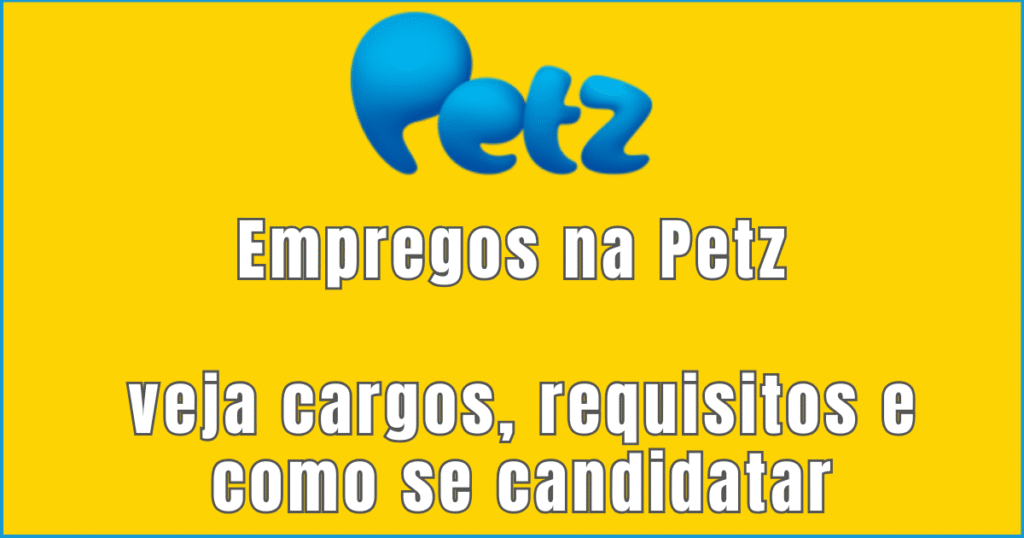 vagas na petz
